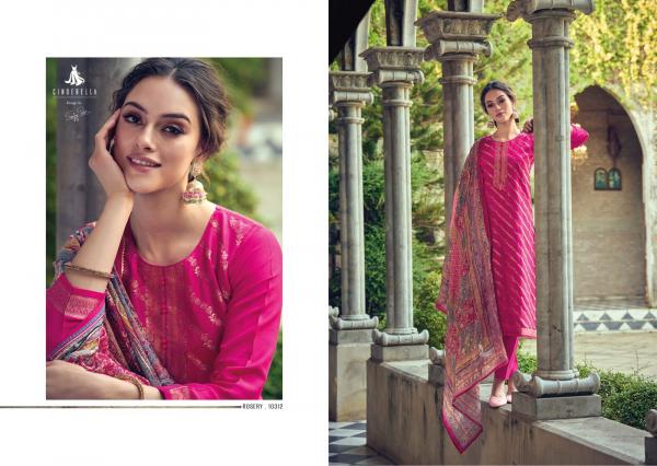 Cinderella Rosery Exclusive Silk Designer Salwar Suit Collection